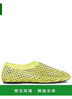 香港直邮STRATEGIA 女士芭蕾乐福鞋 R11DOLLYAURORALIME SS2026