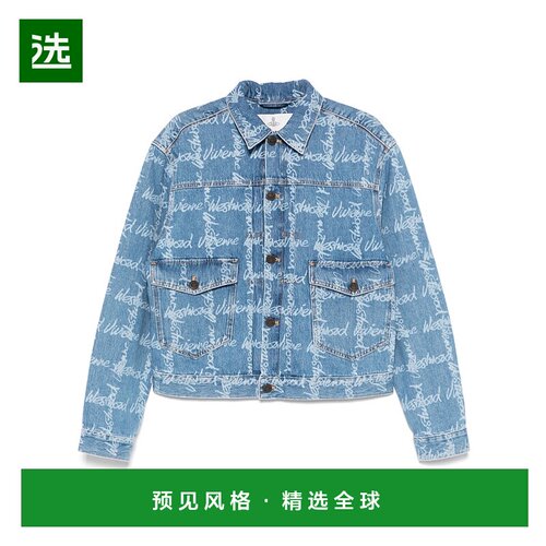 香港直邮Vivienne Westwood 长袖牛仔夹克 2801000EW014I