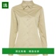 green绿色 1h可退 舒 收腰衬衫 C9450225E22 香港直邮Closed 女士