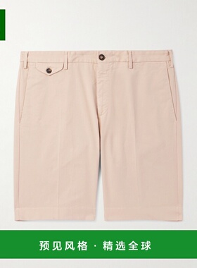 香港直邮1h可退 Slowear 男士 Venezia 1951 修身直筒棉混纺百慕