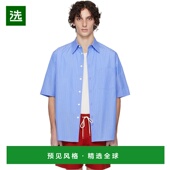 香港直邮AURALEE Cloth 男士 Suvin 1h可退 Count 蓝色 High Stri