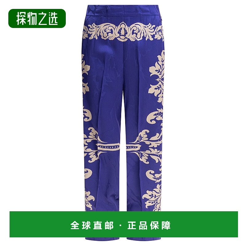 1h可退 欧洲直邮etro 女士 休闲裤正品时尚百搭舒适流行穿搭外穿