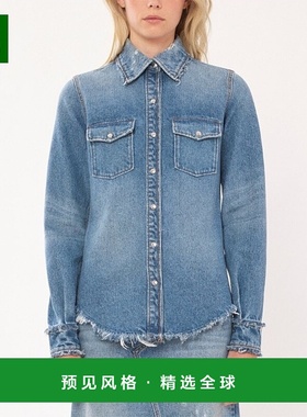 香港直邮Chloe 长袖牛仔衬衫 C23WDH01151