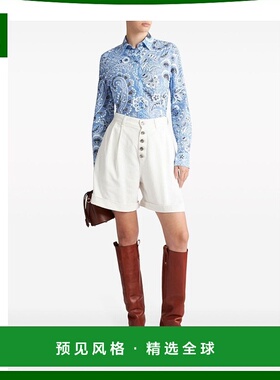 欧洲直邮etro/艾绰 女士衬衫 WRIA002099SAE64X0880真丝长袖印花