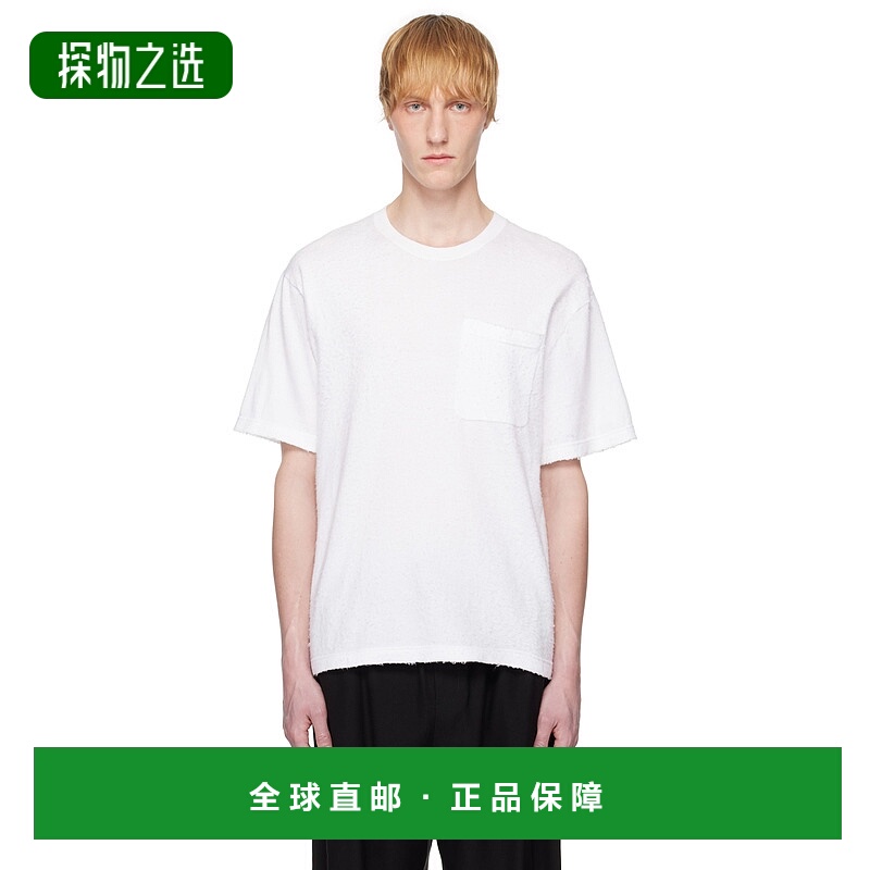 1h可退 香港直邮The Row 男士 白色 Paddy T 恤 996Y916 white白