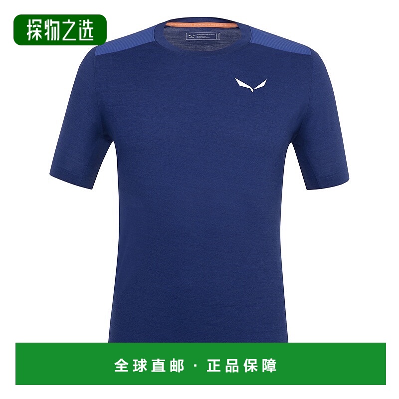 自营欧洲直邮Salewa沙乐华 Agner Merino 男士T恤