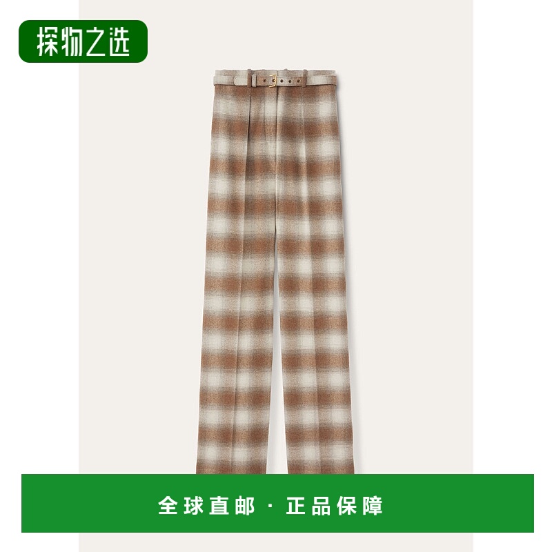 欧洲直邮LORO PIANA 25秋冬 FAO6471_F6DO 女士 休闲裤 Edward 女