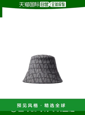 香港直邮Valentino 双面水桶印花图案帽子 5W2HGA65MPF高级感正品