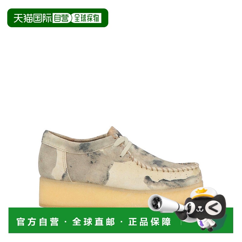 1h可退 香港直邮Clarks Originals 女士 绑带鞋 beige米色 舒适时