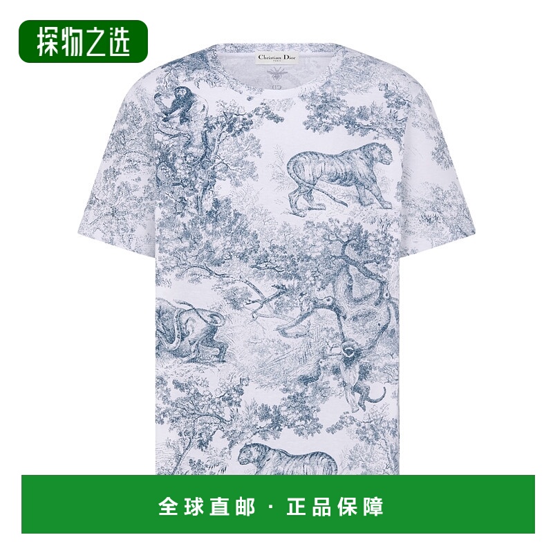 香港直邮Dior Dioriviera T恤 443T09A4498短袖