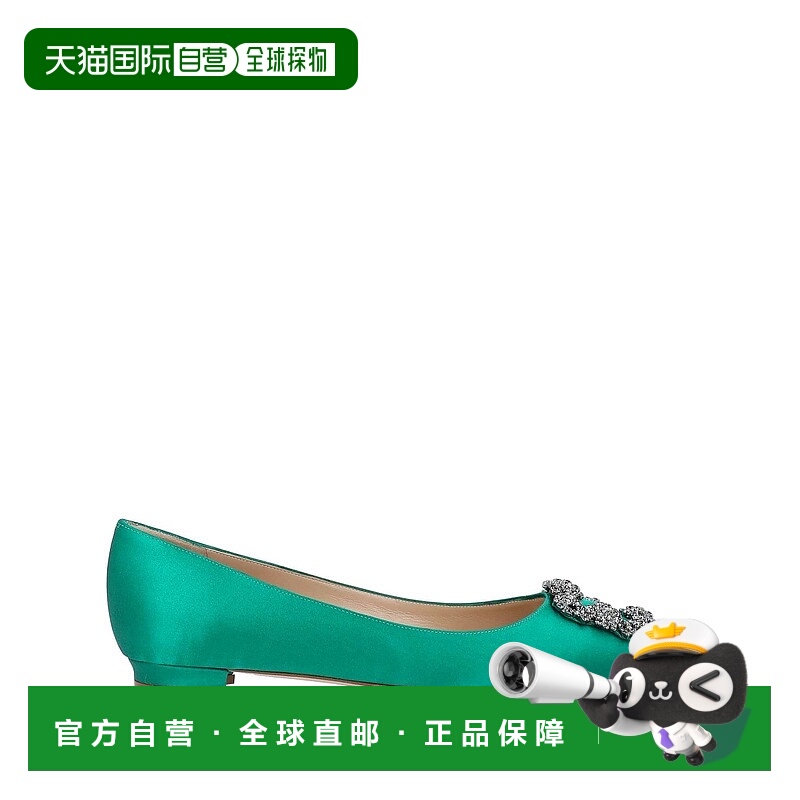 1h可退 香港直邮MANOLO BLAHNIK 莫罗·伯拉尼克 女士 芭蕾舞鞋