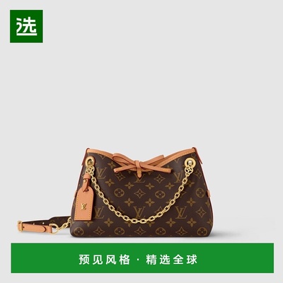 1h可退 欧洲直邮LV路易威登女包CarryAll BB老花帆布单肩包新款