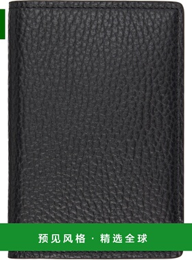 1h可退 香港直邮Common Projects 男士 黑色 Folio 钱包 ARTICLE9