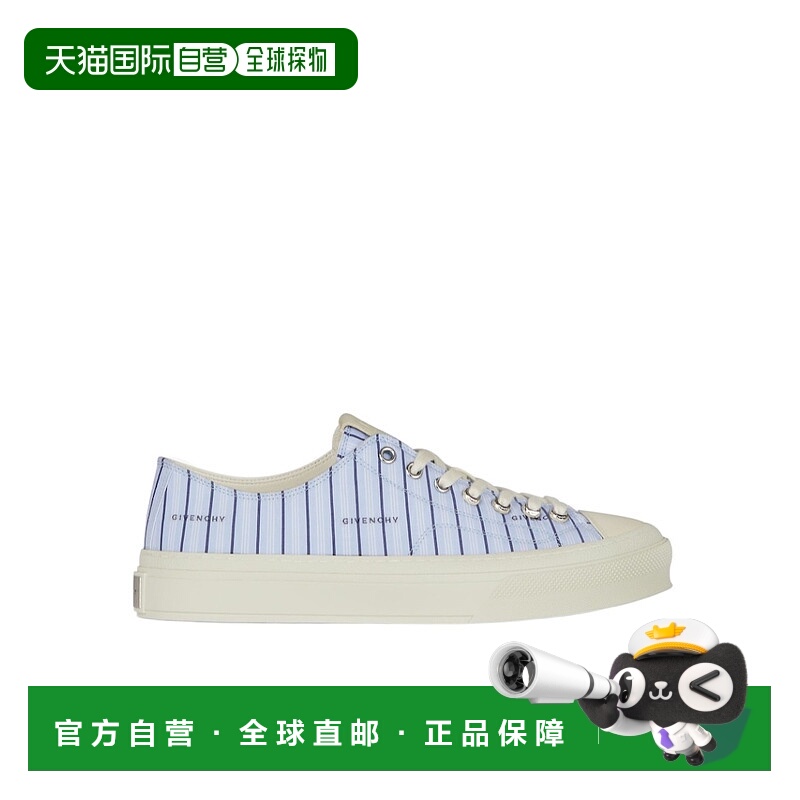 香港直邮Givenchy 徽标低帮板鞋 BH0050H1G8
