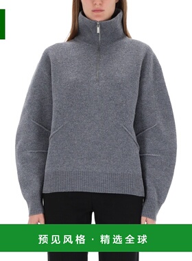 香港直邮HELMUT LANG 女士针织衫 P07HW703UGM AW2025 灰色 长袖