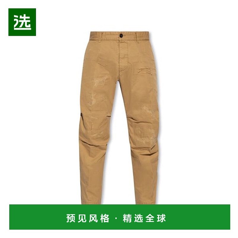 1h可退 香港直邮Dsquared2 二次方 男士 徽标休闲裤 S74KB0822S41