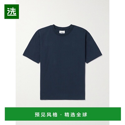 1h可退 drakes 男士 棉针织T恤 DR2A5A2152814 blue蓝色