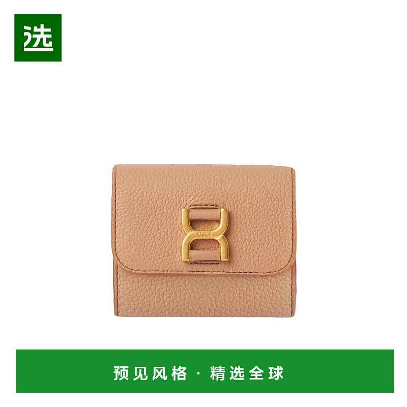 香港直邮Chloe Marcie 小号三折钱包 C23AP099I31