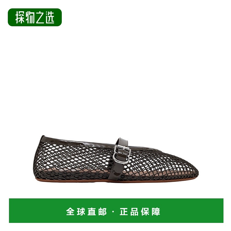 香港直邮Alaia 网眼芭蕾平底鞋 AA3A029TK007
