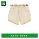 香港直邮ALANUI 白色 SS2025 女士短裤 LWYC009R25DEN0030300