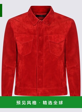 1h可退 香港直邮TOM FORD 男士夹克 LBI004LMS028RAI SS2026 红色