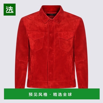 1h可退 香港直邮TOM FORD 男士夹克 LBI004LMS028RAI SS2026 红色