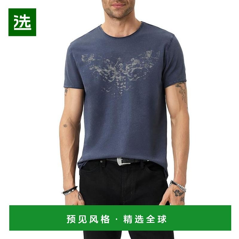 1h可退 【美国直邮】john varvatos 男士 上装T恤,男装,T恤,淘宝优惠券,粉丝福利购,淘宝优惠卷