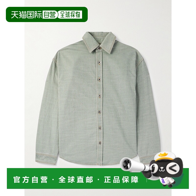 1h可退 香港直邮LOEWE 罗意威 男士 領長袖襯衫 H526Y1DW16