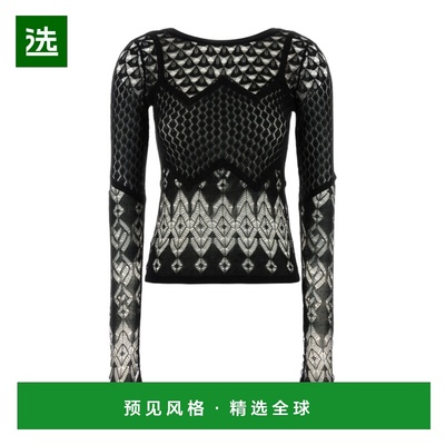 香港直邮BLUMARINE 女士针织衫 2M683AN0990 SS2026 花色 钩针编