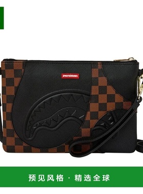 1h可退 香港直邮Sprayground 男士手拿包 910B8283NSZBROWN SS202