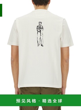 1h可退 香港直邮C.P. COMPANY 男士T恤 18CMTS106A110301W103 SS2