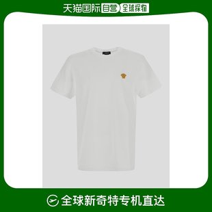 1008481 香港直邮VERSACE T恤 1W000 白色男士 1A08489