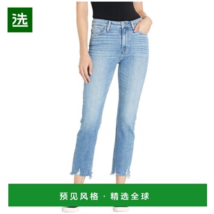 1h可退 【美国直邮】PAIGE女士牛仔裤高腰微弹 休闲时尚 潮流百搭