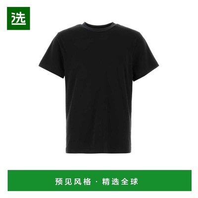 1h可退 香港直邮Entire Studios 女士 黑色棉质T恤 UNU252029BLBL