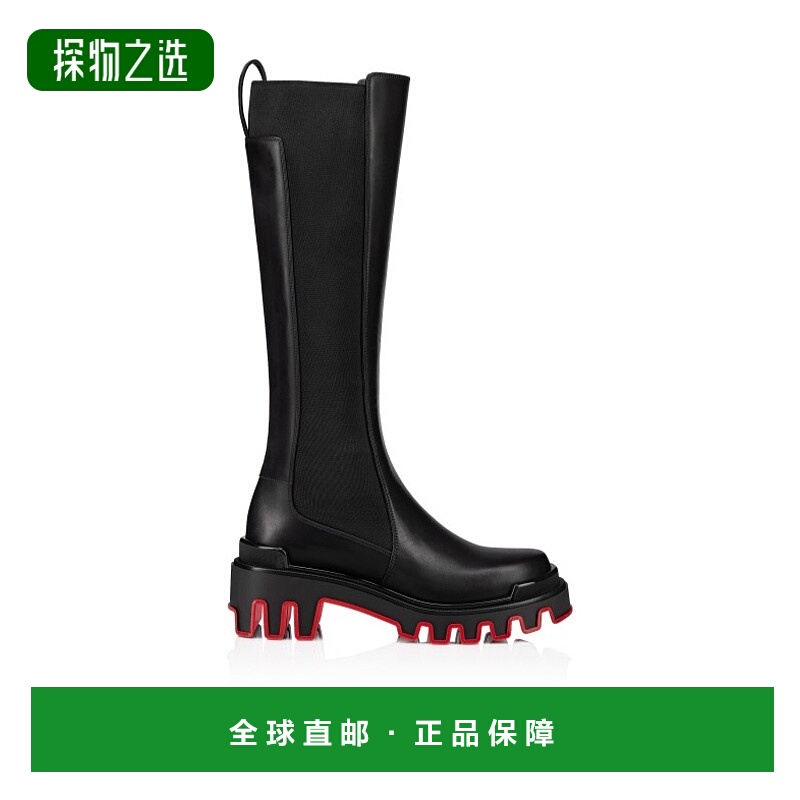 香港直邮Christian Louboutin圆头切尔西靴 1250053_