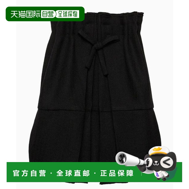 香港直邮Prada 普拉达 女士 波浪纹羊毛连衣裙 P3Q62GSOOO18DE