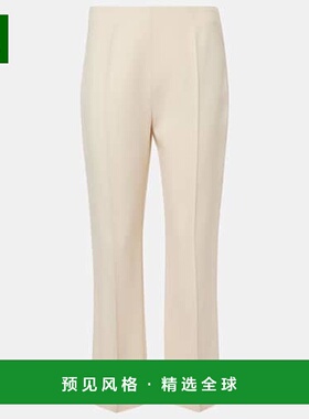 1h可退 香港直邮Prada 普拉达 女士 sablé 高腰修身长裤直筒裤