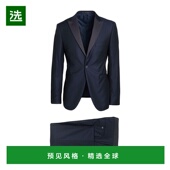 舒适时尚 1h可退 西服 blue蓝色 香港直邮Tagliatore 男士