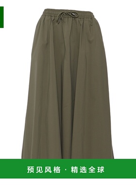 香港直邮K-WAY 女士半身裙 K4147DWV15 SS2025 军绿色 MOSELLA LI