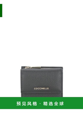 1h可退 香港直邮Coccinelle 女士 黑色钱包 E2MW511B801METALLICS
