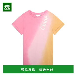 高档时尚 香港直邮Chloe C20113正品 T恤 透气舒适百搭小众显瘦 短袖