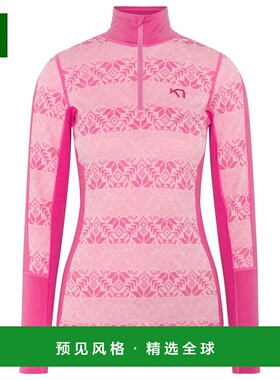 香港直邮KARI TRAA 女士户外T恤 1152566BRIGHTPINK CO 粉红色