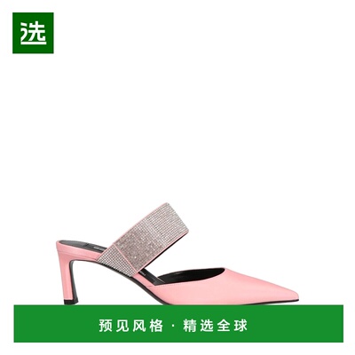 1h可退 香港直邮Sergio Rossi 塞乔·罗西 女士 Mules 木屐