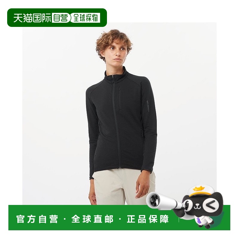 自营欧洲直邮Salomon萨洛蒙 ESSENTIAL LIGHTWARM系列女士深黑色