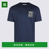 SS2026 香港直邮MARNI HUMU0198IPUSCY88L1B99 T恤 蓝色 男士