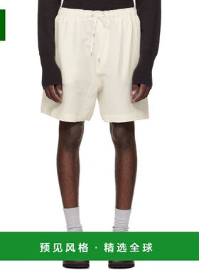 1h可退 香港直邮Studio Nicholson 男士 白色 Starboard 短裤 STA