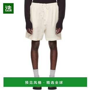 1h可退 香港直邮Studio Nicholson 男士 白色 Starboard 短裤 STA