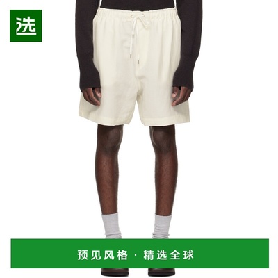 1h可退 香港直邮Studio Nicholson 男士 白色 Starboard 短裤 STA