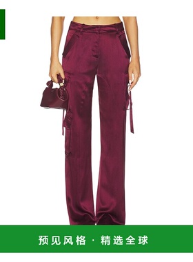 1h可退 香港直邮retrofete 女士 Andre 裤子 SS236539 red红色 舒