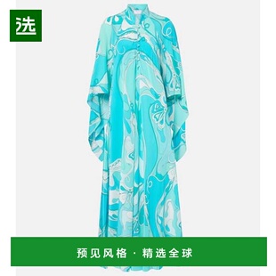 1h可退 香港直邮Emilio Pucci 璞琪 女士 Orchidee 真丝土耳其式